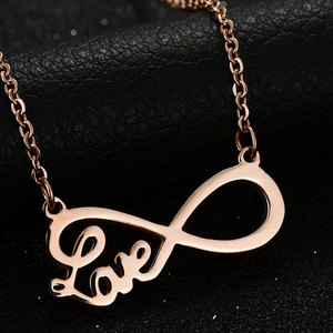 Collana girocollo da donna con incisione personalizzata in acciaio inossidabile all'ingrosso - Product Image 4