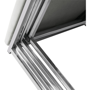Hot Selling Lightweight Save Space Metal Folding Chair Cube <strong>Step</strong> <strong>Stool</strong> - Product Image 4