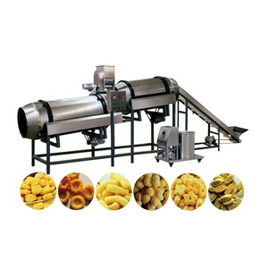 Mini küçük otomatik gıda pop pirinç mısır patlağı sopa işleme puf aperatifler yapma ekstruder - Product Image 3