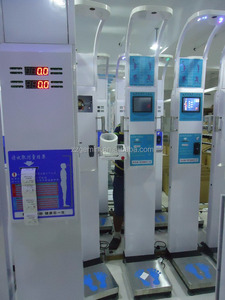 Coin Vận Hành Trọng Lượng Và Chiều Cao Cơ Thể Quy Mô Máy Bán Hàng Tự Động Cân Với Máy In - Product Image 2