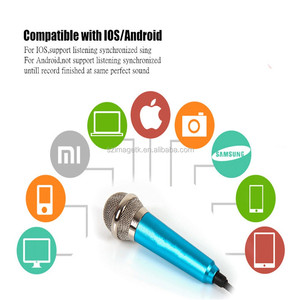 2016 en gros mobile téléphone karaoké mini microphone, Chant mini microphone - Product Image 4