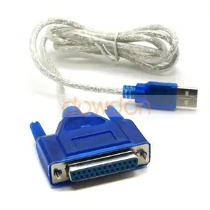 1.5M Printer Cable Male USB to Female 25 Pin Printer Cable