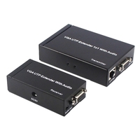 Extensor de 300 metros de modo extendido, 1080P VGA a UTP RJ45 sobre Cat5e/6