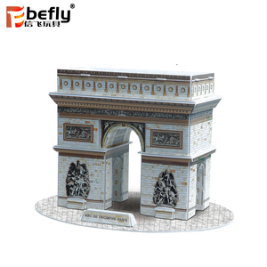 Modellini 3D di Edifici Famosi Mondiali, <span class=keywords><strong>Puzzle</strong></span> di Carta Fai-da-Te, Vendita all'Ingrosso - Product Image 2