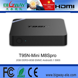 Meilleur mise à jour du firmware t95x android tv box 2 gb 8 gb android 6.0 guimauve tv boîte de Bigway - Product Image 1