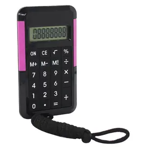 Moderno calculadora con colgar cuello cuelga calculadora