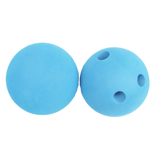 Custom <strong>6mm</strong> Solid <strong>Foam</strong> Rubber Bouncing <strong>Ball</strong> With Hole