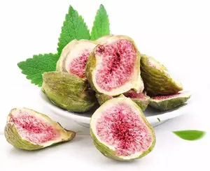 Cripy Groen Fruit Heerlijke Snacks Gevriesdroogde Fig