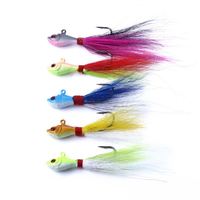 Jianweiyai — leurre en métal pour la pêche, modèle à queue de poisson avec hameçon à plumes, 25g/7cm, vente en gros