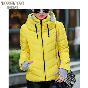 TONGYANG <strong>Winter</strong> Jacket <strong>Women</strong> <strong>Womens</strong> <strong>Parkas</strong> Thicken Outerwear Solid Hooded <strong>Coats</strong> Short Female Slim Cotton Padded Basic Tops - Product Image 4