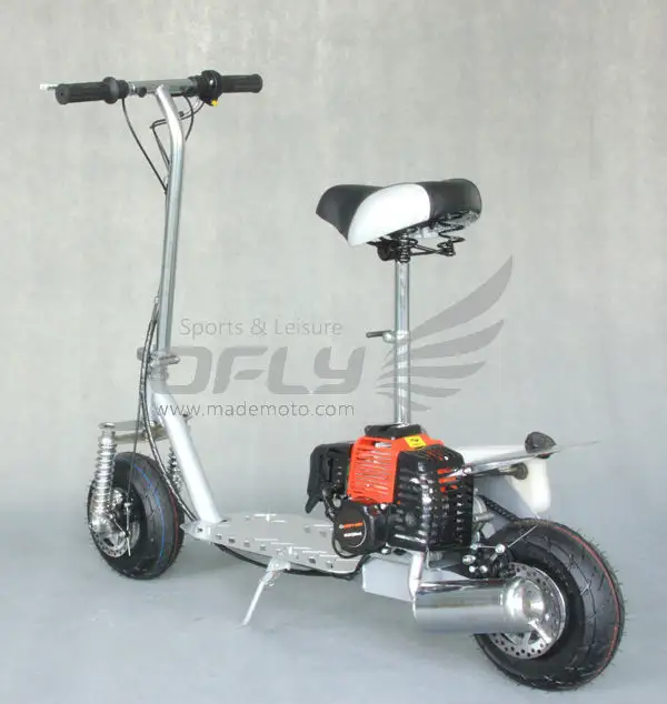 China fabricação mini 49cc gasolina scooter