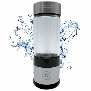 Hiboa garrafa de água de hidrogênio puro, fácil de transportar h2go gerador de hidrogênio