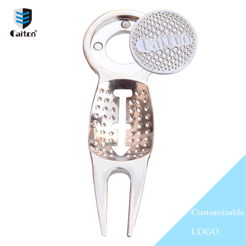Nhà sản xuất bán buôn biểu tượng tùy chỉnh số lượng lớn kim loại golf <span class=keywords><strong>divot</strong></span> chủ sở hữu công cụ - Product Image 5