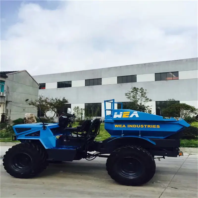 Traktor Dumper Pertanian 1.6M Standar Desain Khusus untuk Taman Palem
