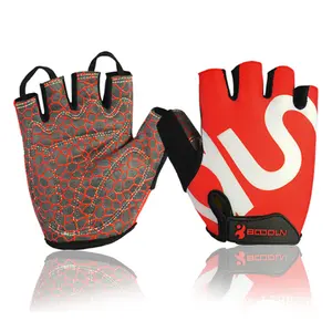 Radfahren Anti Skid Handgelenk Halb finger Sport Gewichtheben Fitness studio Fitness handschuhe