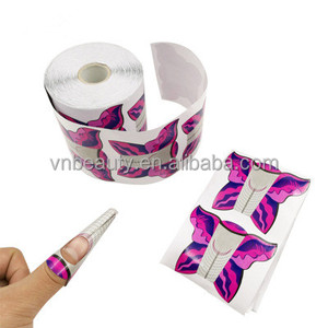 Forme d'ongles adhésive papillon, pour Gel acrylique/UV, extensions, forme en papier, 1 pièce - Product Image 1