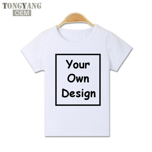 TONGYANG-<span class=keywords><strong>camisetas</strong></span> personalizadas para niños y niñas, estampadas DIY con su diseño, OEM - Product Image 4