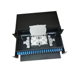 48 Port Fixed Type Rack Mount Fiber Optic Management Patch Panel Box