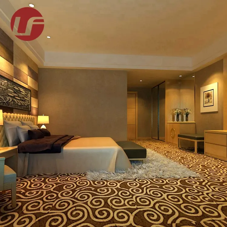 Comercio al por mayor personalizada China rey tamaño vacaciones Hampton Sleep Inn muebles del hotel