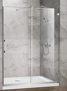 BX02P2 <span class=keywords><strong>de</strong></span> aluminio carril inferior sin marco claro <span class=keywords><strong>de</strong></span> seguridad templado Puerta <span class=keywords><strong>de</strong></span> <span class=keywords><strong>ducha</strong></span> <span class=keywords><strong>de</strong></span> vidrio - Product Image 2