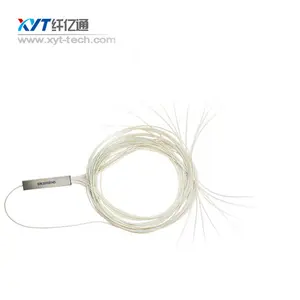 Fiber Optical Equipment 1 × 12 1 × 14 1 × 16 PLC Splitter 0.9ミリメートルWithout Connector Fiber Optic Splitter 2M