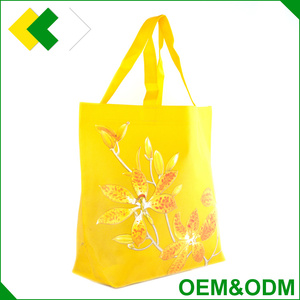 China fabricante de viaje ecológico hombro pp <span class=keywords><strong>bolsa</strong></span> de compras tejido bolso de mano no tejido de polipropileno <span class=keywords><strong>bolsa</strong></span> de <span class=keywords><strong>camiseta</strong></span> - Product Image 2