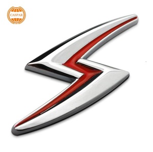 Emblèmes de voiture personnalisés en gros avec logo flash et badges de voiture en forme d'éclair - Product Image 1