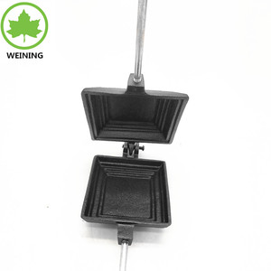 Dụng Cụ Nhà Bếp Cắm Trại Chuyên Nghiệp Máy Nướng Bánh Bằng Gang Bánh Sandwich Bánh Mì Bằng Ga - Product Image 6