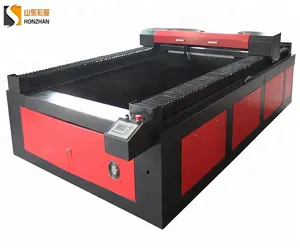 Honzhan Laser cutting machine with CCD camera for plastic sheet large face digital printing positioning cutting
