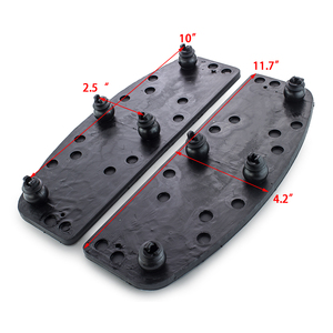RACEPRO-Repose-pieds de moto en caoutchouc pour Harley Davidson Touring - Product Image 6
