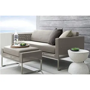 Tuinmeubelen Outdoor Rieten Tuin Outdoor Kunststof Rotan Sofa Set