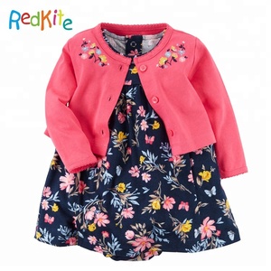6-24 mesi di Usura Del Bambino 100% Cotone 2 Pezzi Set Cardigan vestiti appena nati Tuta Del Bambino Del Vestito - Product Image 5