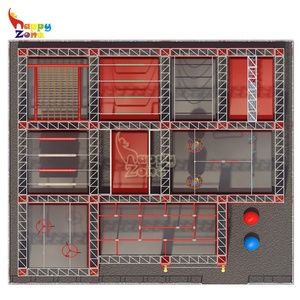 Parcours de <span class=keywords><strong>Ninja</strong></span> <span class=keywords><strong>Warrior</strong></span> professionnel en intérieur, équipement de parcours d'obstacles pour adultes à vendre - Product Image 2