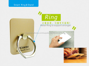 2016 top seller material metálico 360 anillo giratorio mini soporte del teléfono móvil para el regalo promocional - Product Image 2