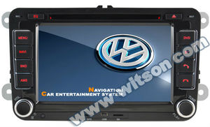 WITSON para VOLKSWAGEN SERIES <span class=keywords><strong>CAR</strong></span> DVD del coche con La imagen backgound puede ser personalizado - Product Image 1