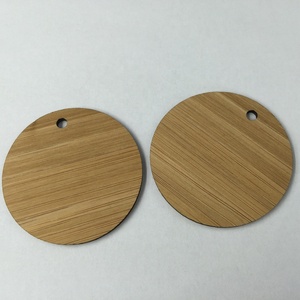 Étiquettes volantes en <span class=keywords><strong>bois</strong></span> de bambou, personnalisées avec votre propre logo, pièces - Product Image 4