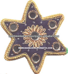 Handmade Zari Christmas <b>Tree</b> Ornaments - Product Image 1