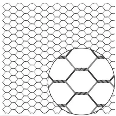 Tel çit kanatlı Hex örgü 20 ölçer vinil kaplı siyah 60 "x 150 '1" örgü