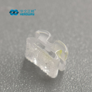 Clear Keramische Braces Kosten <span class=keywords><strong>Sapphire</strong></span> Orthodontische Beugels - Product Image 5