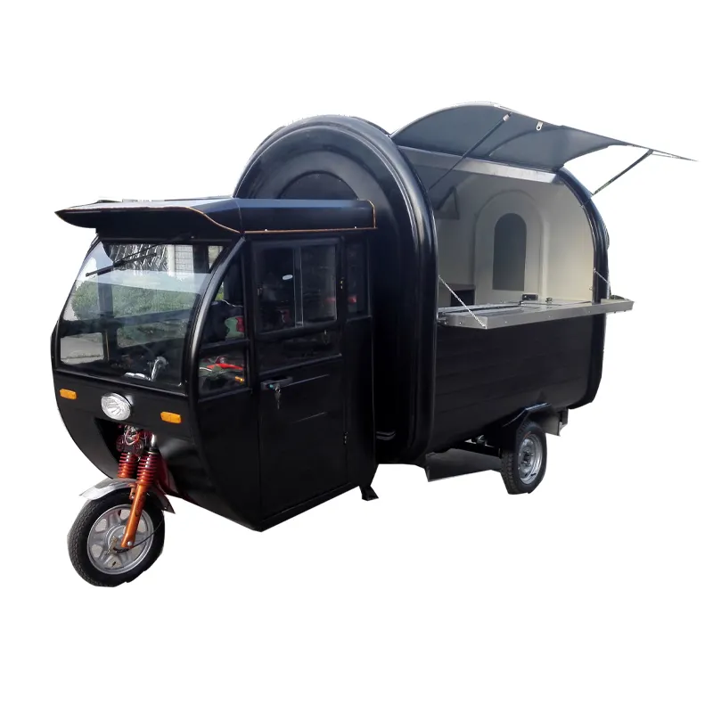 High quality best selling popular design mobile food trucks street food vans trailer for food sale