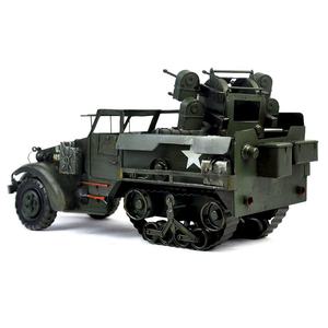 TM134 Auto d'Epoca Americane Retrò, Accessori per Decorazione Casa Vintage, Veicoli <span class=keywords><strong>Militari</strong></span> con Armi Decorative - Product Image 5