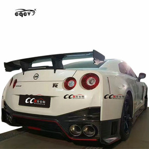 ชุดแต่งทรง <span class=keywords><strong>Nismo</strong></span> ที่สวยงามสําหรับ Nissa <span class=keywords><strong>GTR</strong></span> R35 คาร์บอนไฟเบอร์กันชนหน้ากันชนหลังกันชนด้านข้างกระโปรงฮู้ดและสปอยเลอร์ปีก - Product Image 6