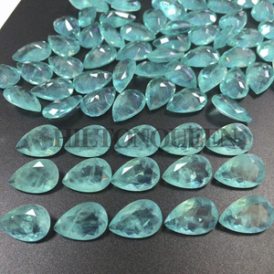 Gran oferta, hermosa piedra de fusión suelta de colores para joyería, forma de pera en forma de lágrima - Product Image 2