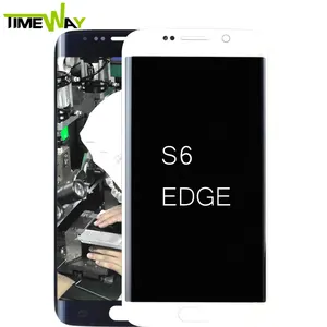 热卖，中国制造原装液晶显示器组装为三星 galaxy s6 edge 手机 g9250 翻新 lcd 显示器