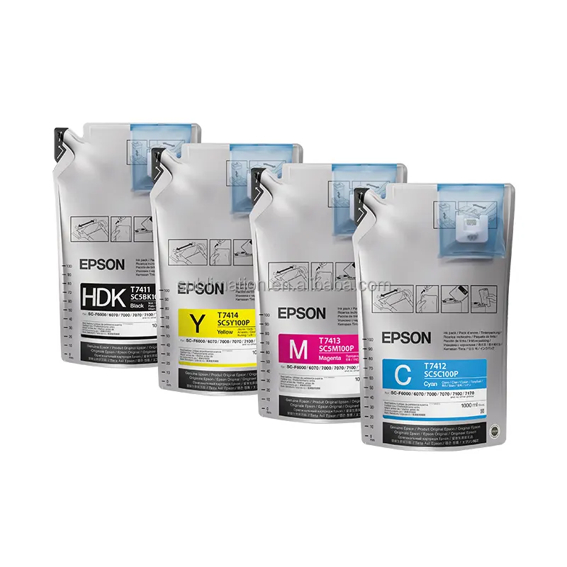 Японские чернила для печати ULTRACHROME DS, оригинальные сублимационные чернила для SureColor F6070/F6200/F6280