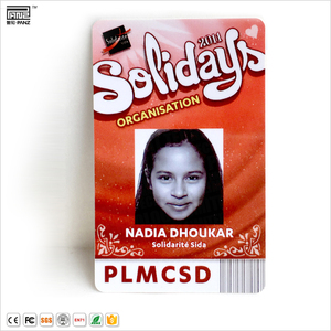 Tessera identificativa personalizzata in plastica con stampa digitale, tessera universitaria, tessera per dipendenti, tessera identificativa con foto e nome, tessera RFID per controllo accessi a basso costo - Product Image 2