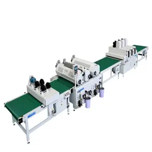 Automatic UV Painting Production Line For Painting Furniture Product