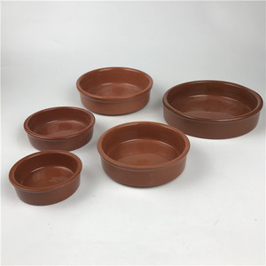 Mayorista español de terracota plato de <span class=keywords><strong>tapas</strong></span>, cerámica sabor tazón - Product Image 2