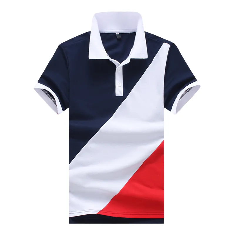Hoge Kwaliteit 100% Katoen Custom Afdrukken Borduurwerk Oem Logo Vlakte Leeg Mannen Polo T-shirt Polo Shirt