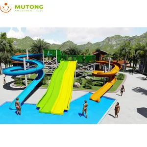 Family aquatic center,waterparks and resort aquatic settings